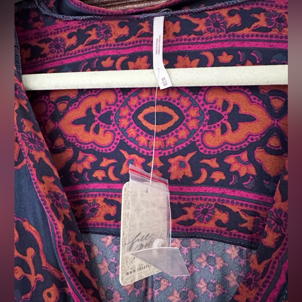 Free People Vibrant Patterned Shift Dress - Picture 2 of 4